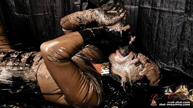 Rubber doll in the shit heaven